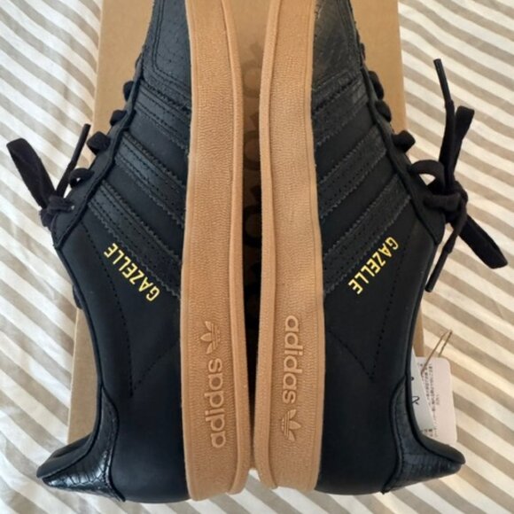 Authentic Adidas Gazelle Black Gum NIB - Picture 6 of 8
